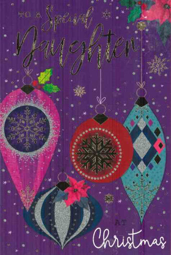 Picture of SPECIAL DAUGHTER CHRISTMAS CARD